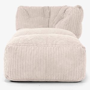 Alternative view of Modulares Sofa Sitzsack, Rechte Chaiselongue – Hochwertiger Sitzsack