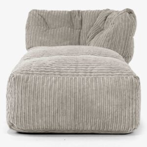 Alternative view of Modulares Sofa Sitzsack, Rechte and Chaiselongue – Hochwertiger Sitzsack